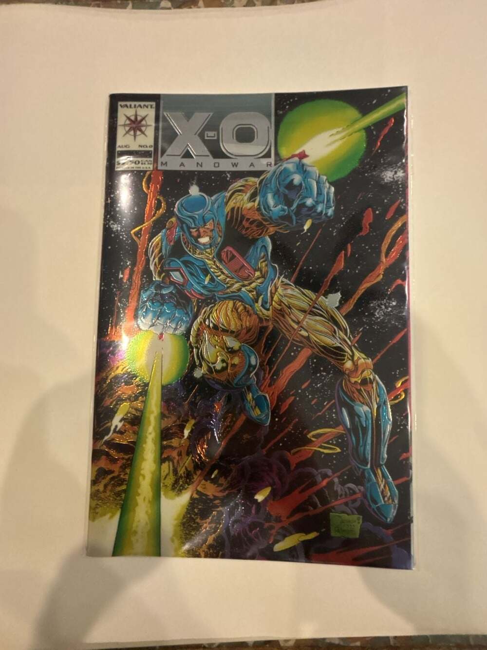 Valiant XO Manowar #0 Chromium EC